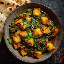 MOST DELICIOUS SAAG ALOO